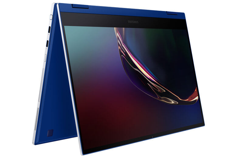Samsung Galaxy Book Flex 13,3” Royal Blue Touch Screen S Pen Intel® Core™ i5 di decima generazione Windows 10 Home Wi-Fi 6 RAM 12GB Memoria 512GB Batteria 69,7Wh Lettore impronte digitali