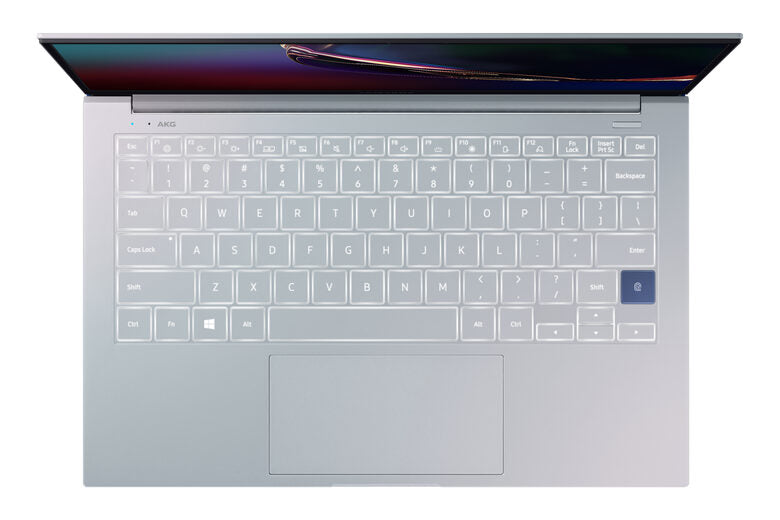 Samsung Galaxy Book Ion 13,3” Aura Silver Intel® Core™ i5 di decima generazione Windows 10 Home Wi-Fi 6 RAM 8GB Memoria 256GB Batteria 69,7Wh Lettore impronte digitali