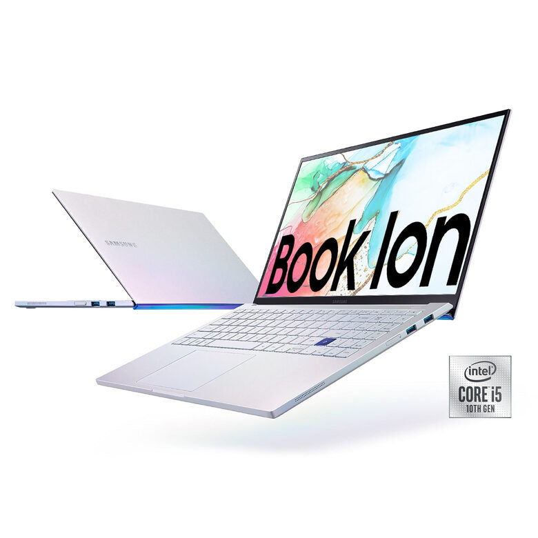 Samsung Galaxy Book Ion 13,3” Aura Silver Intel® Core™ i5 di decima generazione Windows 10 Home Wi-Fi 6 RAM 8GB Memoria 256GB Batteria 69,7Wh Lettore impronte digitali