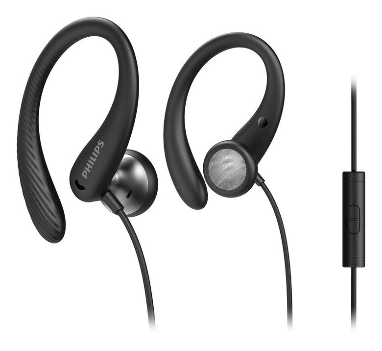 Philips TAA1105BK/00 cuffia e auricolare Cablato A clip, In-ear Sport Nero