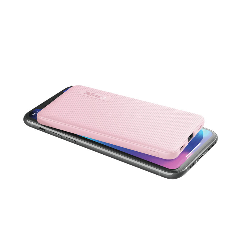 Trust 23862 batteria portatile Ioni di Litio 5000 mAh Rosa