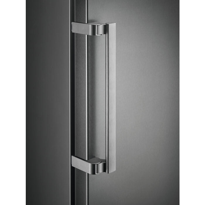 AEG RKB738E5MX frigorifero Libera installazione 380 L E Acciaio inossidabile