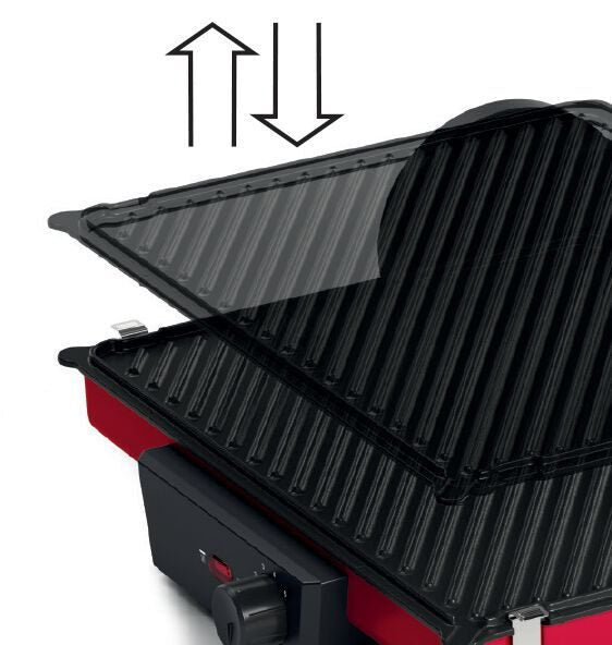 Bosch TCG4104 Bistecchiera 2000w 22x31cm Rossa