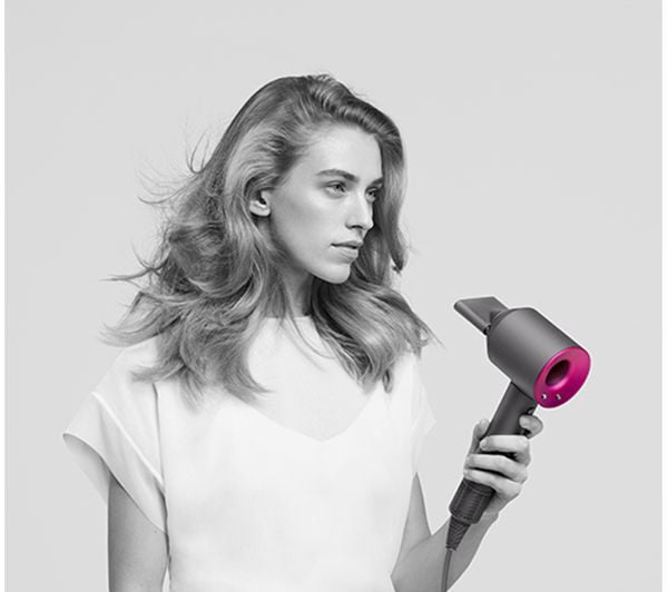 Dyson Supersonic Phon 1600 W Fucsia, Grigio