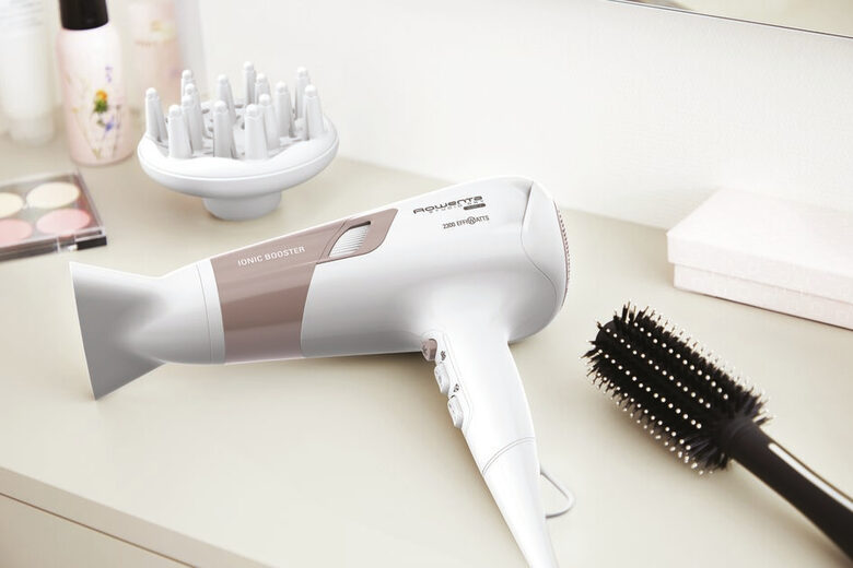 Rowenta Studio Dry CV5830F0 asciuga capelli 2100 W Beige, Bianco