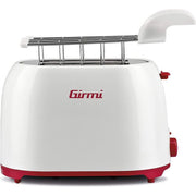 Girmi TP1101 tostapane 2 fetta/e 800 W Rosso, Bianco