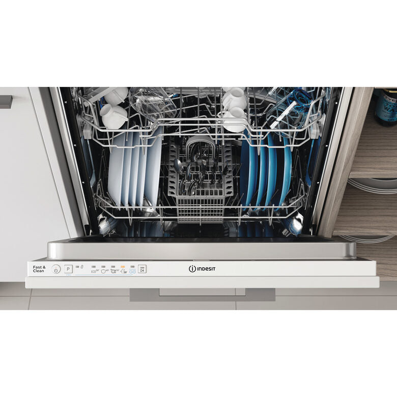 Indesit DIE 2B19 Lavastoviglie a Incasso Scomparsa Totale 13 coperti F