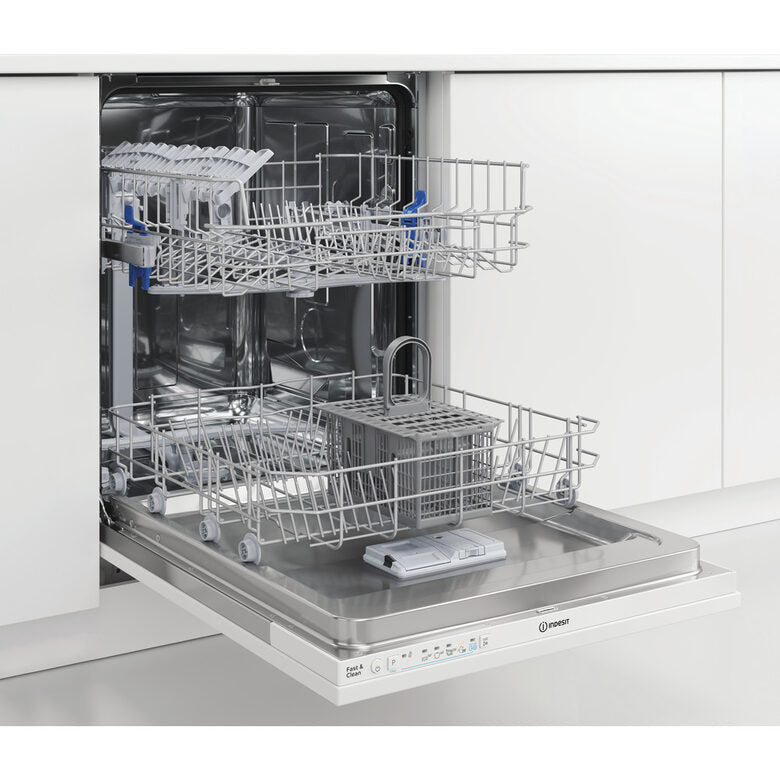 Indesit DIE 2B19 Lavastoviglie a Incasso Scomparsa Totale 13 coperti F