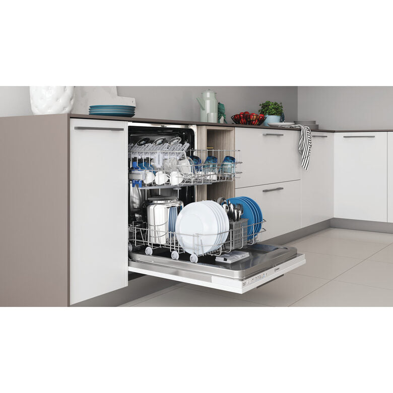 Indesit DIE 2B19 Lavastoviglie a Incasso Scomparsa Totale 13 coperti F