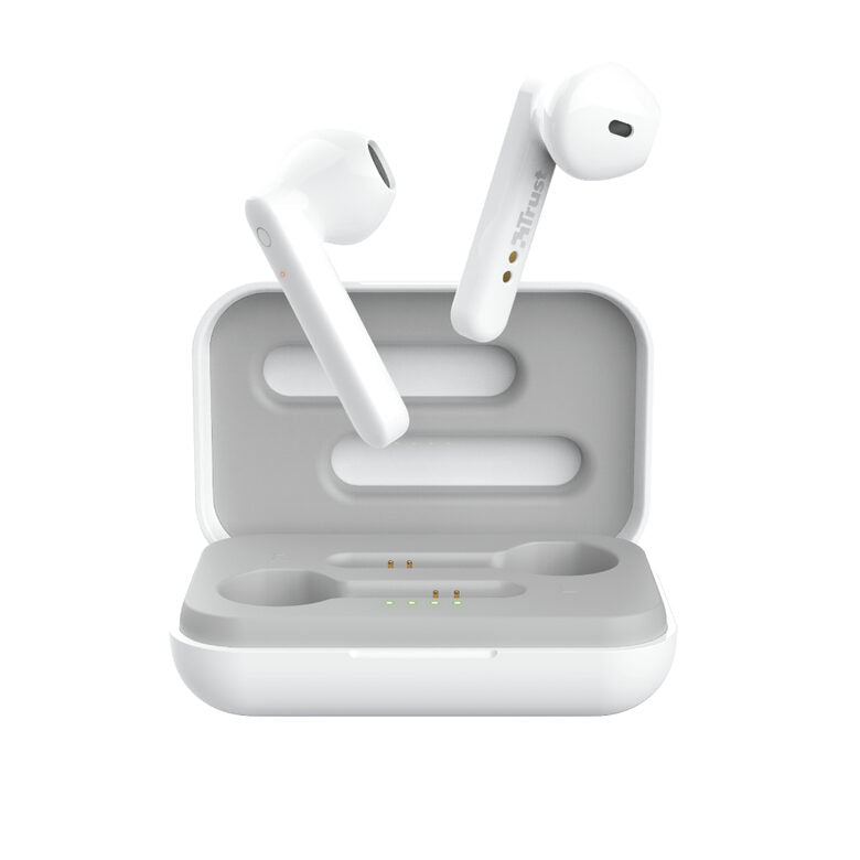 Trust Primo Auricolare Wireless In-ear Musica e Chiamate Bluetooth Bianco