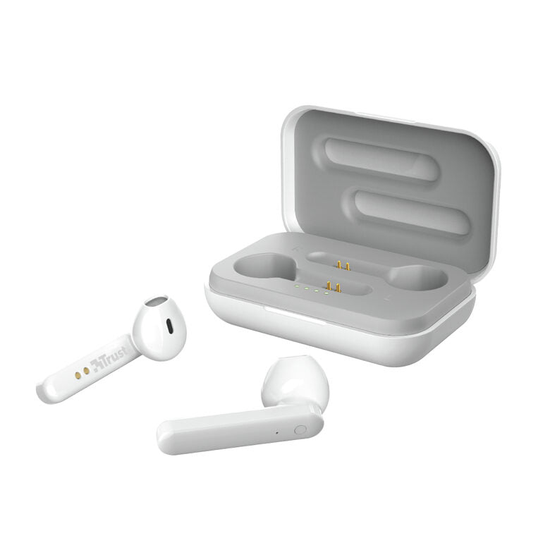 Trust Primo Auricolare Wireless In-ear Musica e Chiamate Bluetooth Bianco