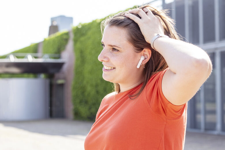 Trust Primo Auricolare Wireless In-ear Musica e Chiamate Bluetooth Bianco