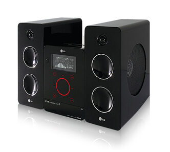 LG FA162 set audio da casa Microsistema audio per la casa 160 W Nero