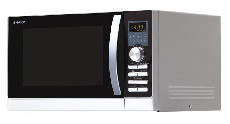 Sharp Home Appliances Microwaves Microonde combinato 25 L 900 W Argento