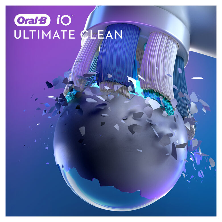 Oral-B iO Ultimate Clean Testine Di Ricambio, 4 Pezzi