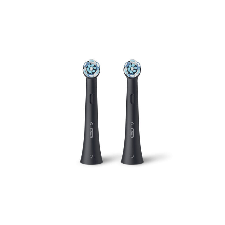 Oral-B iO Ultimate Clean Testine Di Ricambio Nere, 2 Pezzi