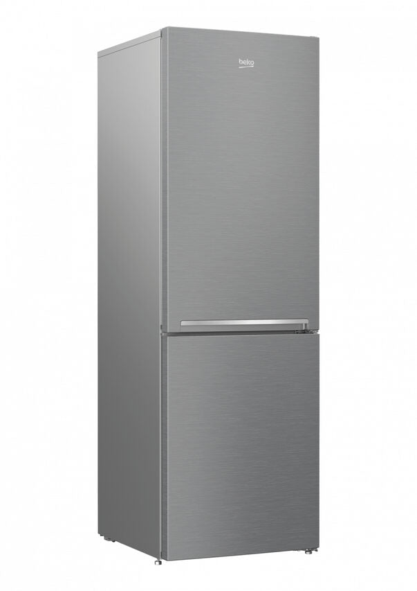 Beko RCNA366I40XBN frigorifero con congelatore Libera installazione E Acciaio inossidabile
