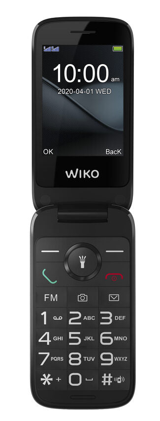 Wiko F300 7,11 cm (2.8") 118 g Nero