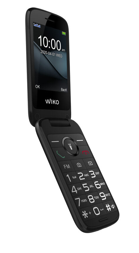 Wiko F300 7,11 cm (2.8") 118 g Nero