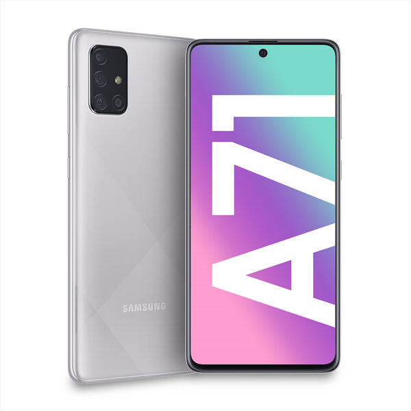 Samsung Galaxy A71 SM-A715F 17 cm (6.7") Doppia SIM 4G USB tipo-C 6 GB 128 GB 4500 mAh Argento