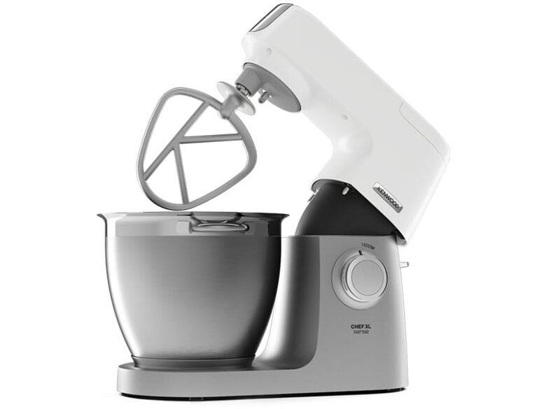 Kenwood Chef XL robot da cucina 1400 W 6,7 L Acciaio inossidabile, Bianco