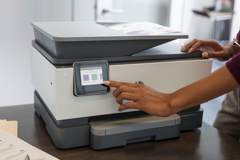 HP OfficeJet Pro 9012 All-in-one wireless printer Print,Scan,Copy from your phone, Instant Ink ready