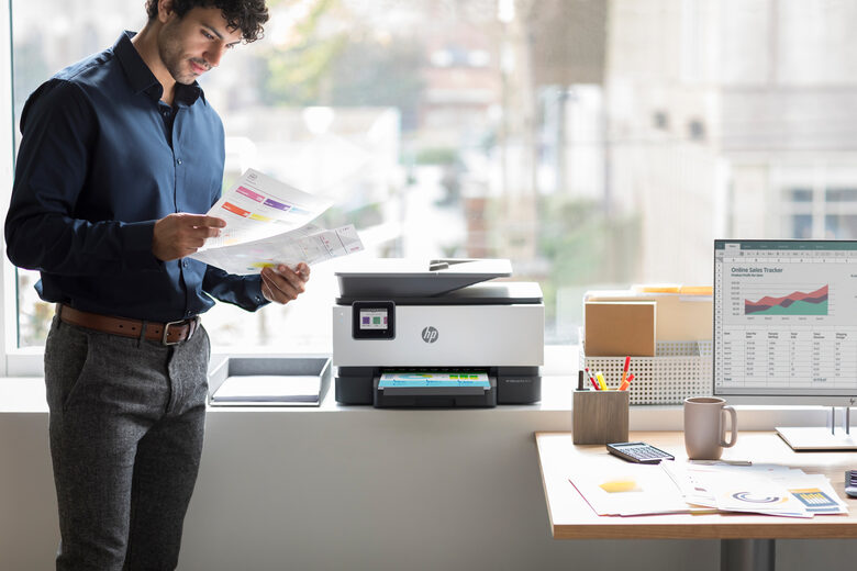 HP OfficeJet Pro 9012 All-in-one wireless printer Print,Scan,Copy from your phone, Instant Ink ready