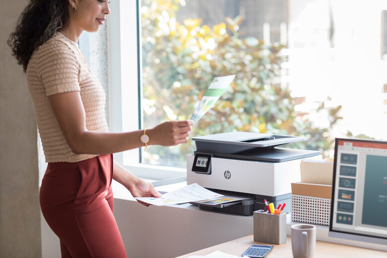 HP OfficeJet Pro 9012 All-in-one wireless printer Print,Scan,Copy from your phone, Instant Ink ready
