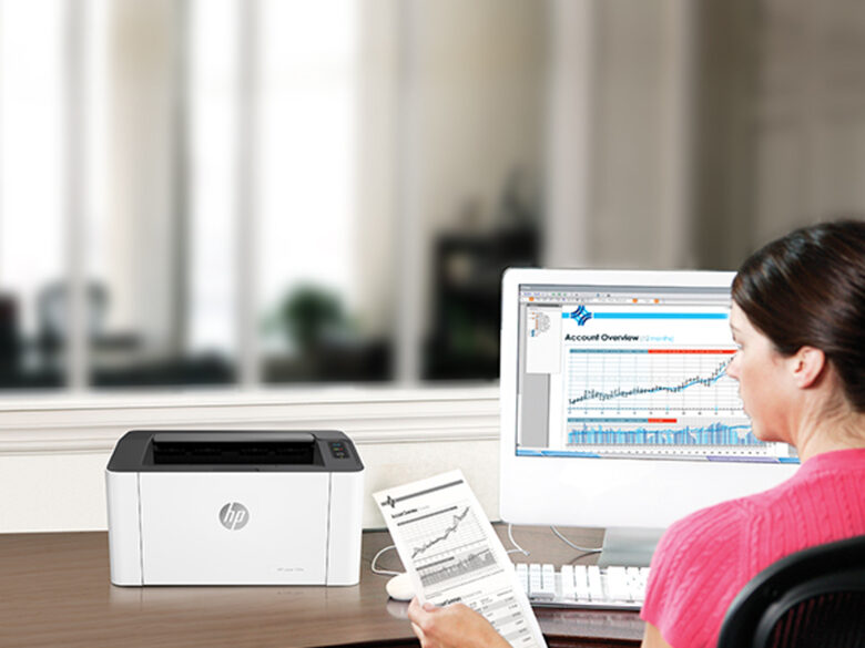 HP Laser 107w 1200 x 1200 DPI A4 Wi-Fi