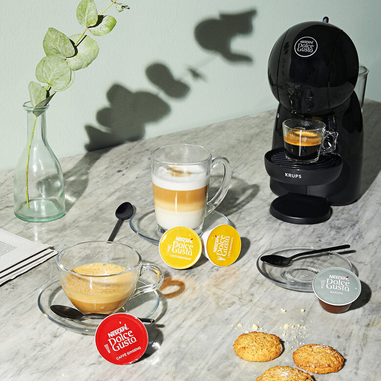 Krups Piccolo XS Nescafé Dolce Gusto KP1A3B Macchina per Caffè, Espresso e Altre Bevande, Manuale, Nero