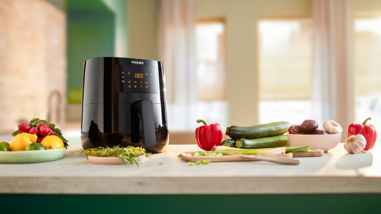 Philips Essential Airfryer HD9252/90 da 4,1 l e 0,8 kg con tecnologia Rapid Air