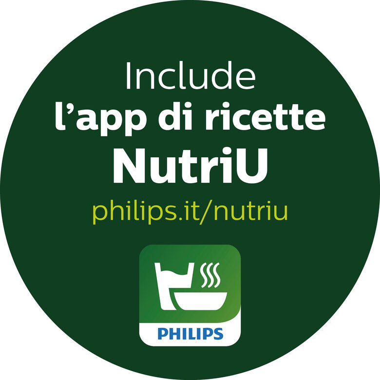 Philips Essential Airfryer HD9252/90 da 4,1 l e 0,8 kg con tecnologia Rapid Air