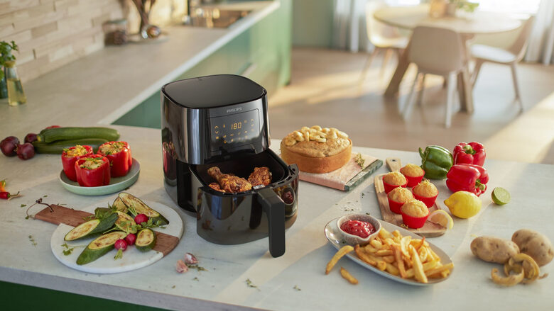 Philips Essential Airfryer HD9252/90 da 4,1 l e 0,8 kg con tecnologia Rapid Air