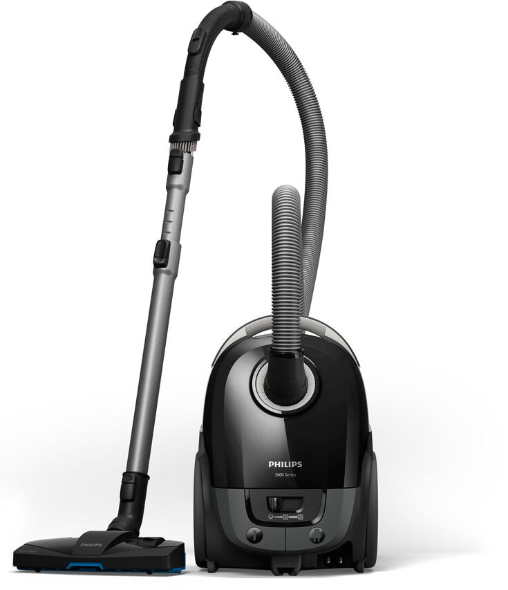 Philips 3000 series Aspirapolvere con sacco, 900W, cattura il 99,9% della polvere*