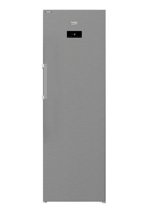 Beko RFNE312E43XN Congelatore Verticale a Libera Installazione 275 L E Acciaio inossidabile