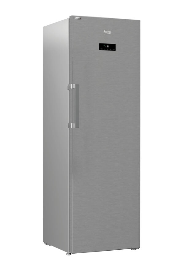 Beko RFNE312E43XN Congelatore Verticale a Libera Installazione 275 L E Acciaio inossidabile