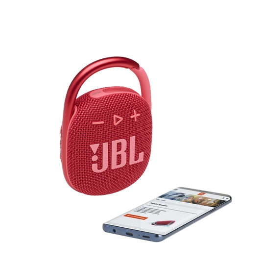 JBL Clip 4 Altoparlante portatile mono Rosso 5 W
