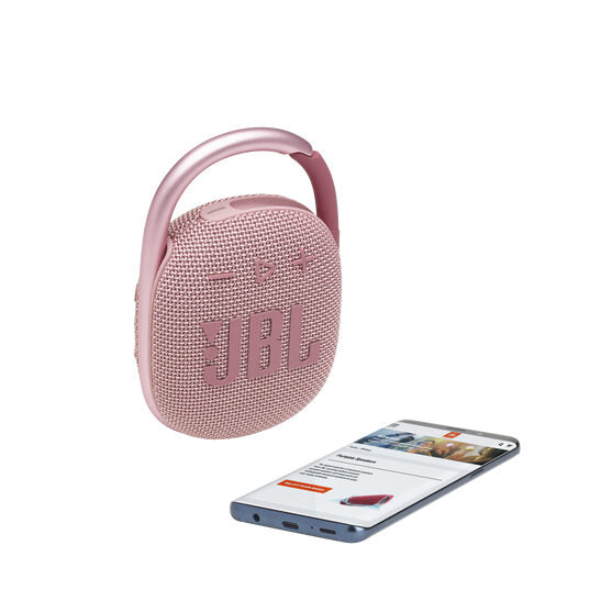 JBL Clip 4 Altoparlante portatile mono Rosa 5 W