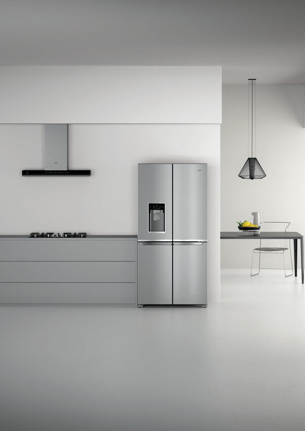 Whirlpool WQ9I MO1L frigorifero side-by-side Libera installazione 592 L F Acciaio inossidabile