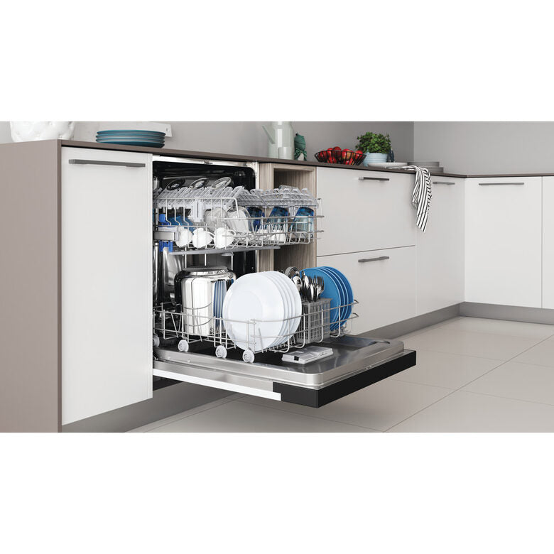 Indesit DBE 2B19 A B Lavastoviglie A scomparsa parziale 14 coperti F