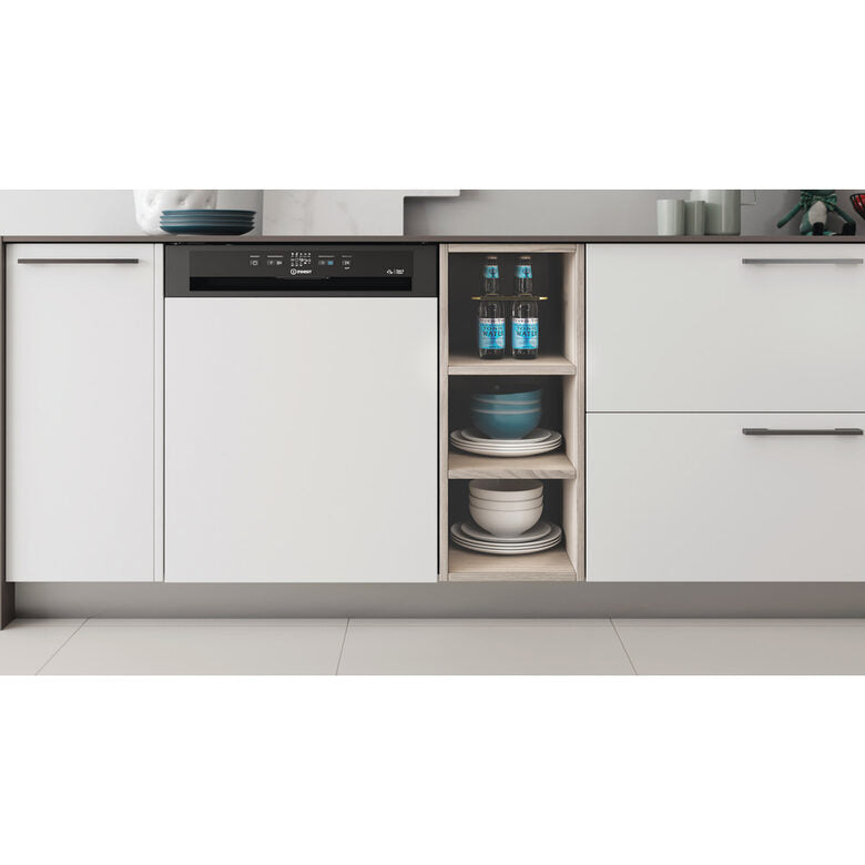 Indesit DBE 2B19 A B Lavastoviglie A scomparsa parziale 14 coperti F