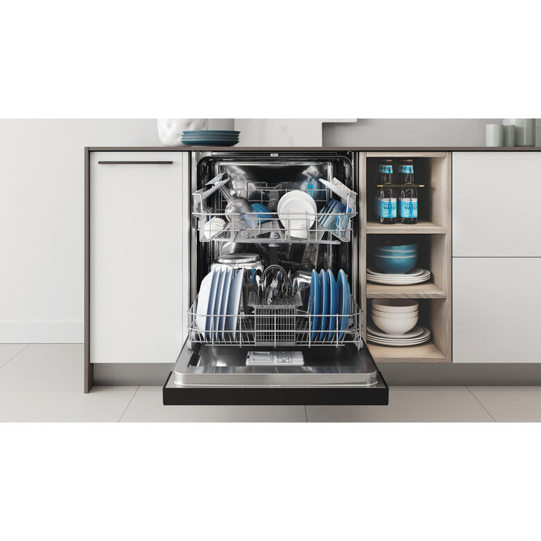 Indesit DBE 2B19 A B Lavastoviglie A scomparsa parziale 14 coperti F