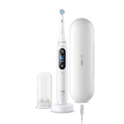 Oral-B iO - 9n - Spazzolino Elettrico Ricaricabile, 1 Spazzolino Bianco Esclusivo Con Tecnologia Magnetica Rivoluzionaria, Display A Colori, 1 Testina, 1 Custodia Da Viaggio Con Caricatore