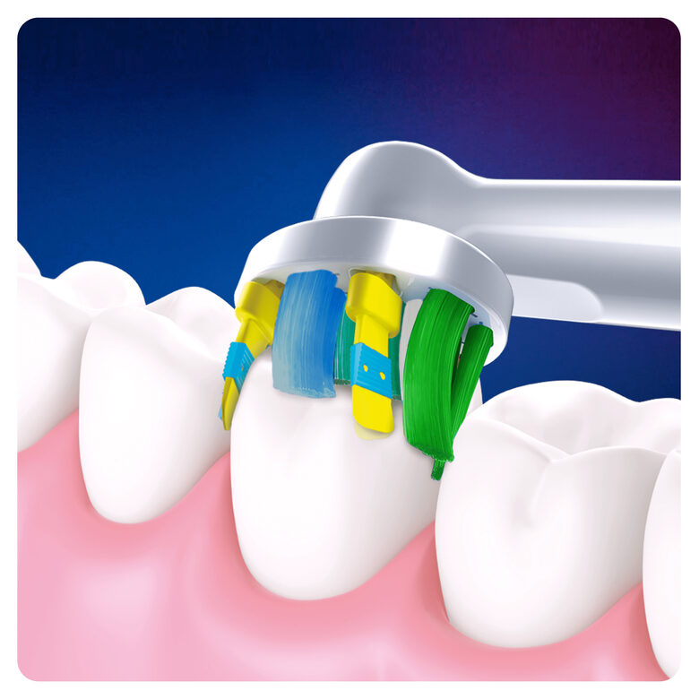 Oral-B FlossAction Testine Di Ricambio (Confezione Da 3 Pezzi) Con Tecnologia CleanMaximiser