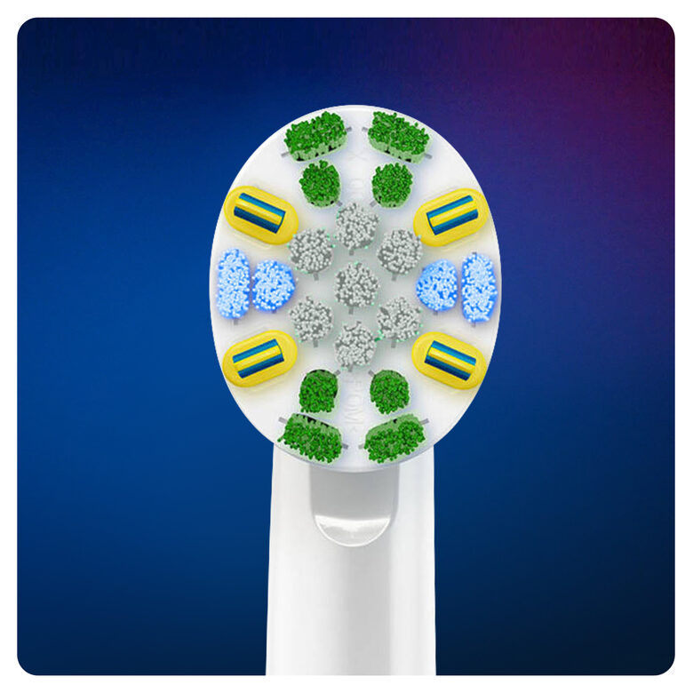 Oral-B FlossAction Testine Di Ricambio (Confezione Da 3 Pezzi) Con Tecnologia CleanMaximiser