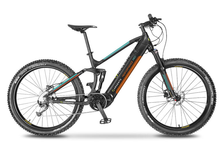 Argento Bike Performance Pro Grigio, Arancione, Turchese Alluminio 69,8 cm (27.5") 25 kg