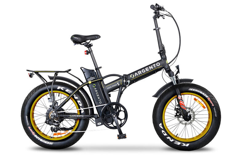 Argento Bike Mini Max-S Nero, Grigio, Giallo Alluminio 50,8 cm (20") 25 kg