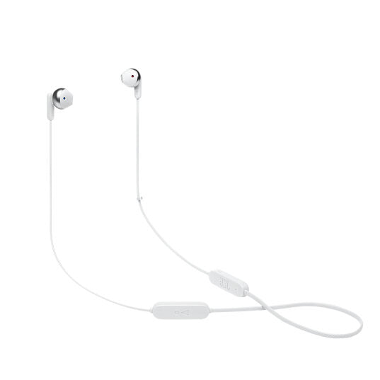 JBL Tune 215BT Auricolare Wireless In-ear, Passanuca Musica e Chiamate Bluetooth Bianco