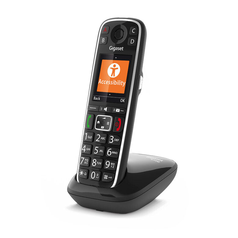 Gigaset E720 Telefono analogico/DECT Identificatore di chiamata Nero