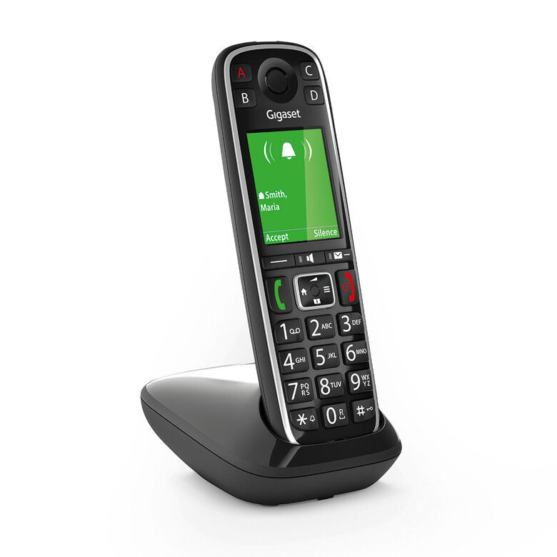 Gigaset E720 Telefono analogico/DECT Identificatore di chiamata Nero